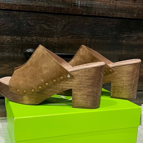 New Sam Edelman JOSSELYN MULE Whiskey Suede size 10 - Picture 11 of 14
